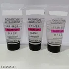 Illuminating Waterproof Face Makeup Primer (100 ml, Pack of 3)