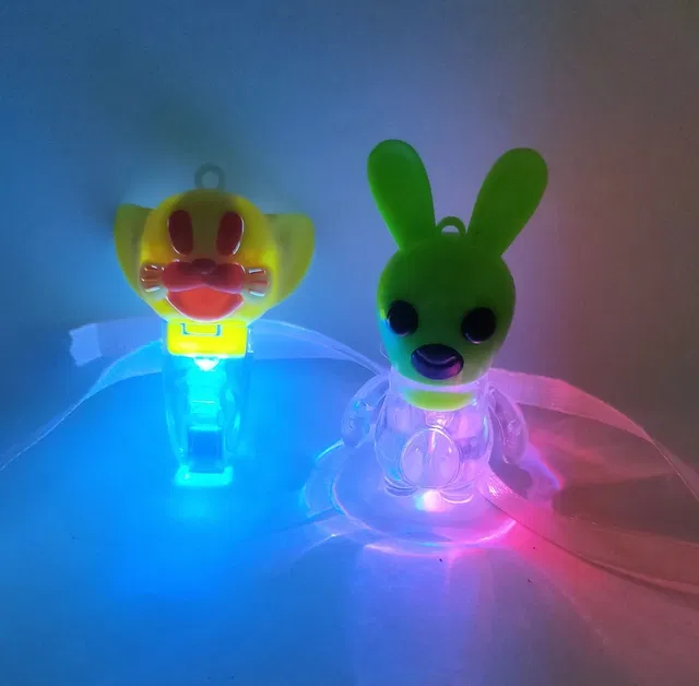 Plastic Miky Rabbit Light Rakhi for Kids (Multicolor, Pack of 2)