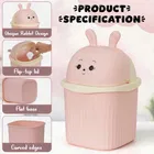Mini Desktop Trash Can with Flip Lid Assorted Any 1 Design