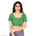 Jacquard Silk Blouse for Women 