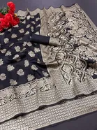 Banarasi Silk Zari Woven Saree for Women 