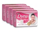 Dyna Rose Extract & Milk Cream 4X41 g (Pack of 4)