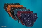 Floral Mid Rise Briefs for Women, Pack of 6 