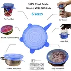 Microwave Safe Silicone Flexible Lids 