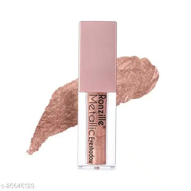 Ronzille Metallic Eye Shadow (Cheekillusion Rosey Peach, 3.5 ml)