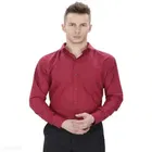 Cotton Solid Full Sleeves Shirt for Men 