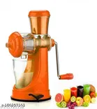Plastic Manual Hand Juicer with Apple Cutter 
