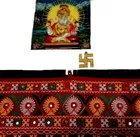 Metal Swastik Pyramid Yantram Vastu Yantra Wall/Door Hanging for Pooja Ghar Decorative Showpiece 
