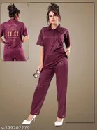 Satin Nightsuit for Women 