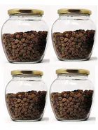 Glass Airtight Kitchen Storage Jars with Lid 