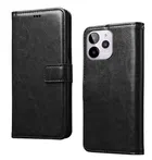 Artificial Leather Lava Yuva 2Pro Flip Cover 