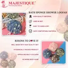 Majestique Shower Puff Loofahs 