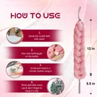 Majestique Mesh Stretchable Braided Long Bath Loofah 