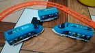 Plastic Indian Passenger Train with Coaches & Track Toy for Kids (Multicolor)