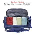 Polyster 65 L Trolley Duffel Bag with Wheels