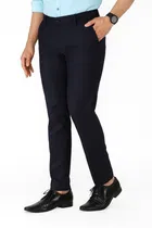 Poly Non Lycra Slim Fit Trouser for Men 