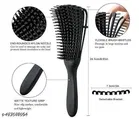 Detangler Hair Brush – Wet or Dry Hair Detangling Brush and Comb For Curly, Wavy Hair, Detangle Easily or Long Straight Hair 