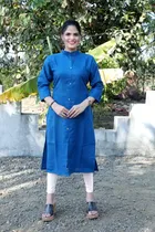 A-Line Cotton Kurti for Women 