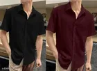 Pack of 2 Casual Shirts for Men 
