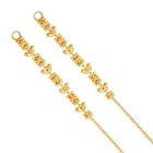 One Gram Gold Plated Alloy Ear Chain For Women's And Girl's 
