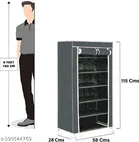 Metal 6 Layer Collapsible Multipurpose Rack 