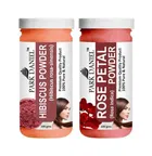 Park Daniel 100% Pure & Natural Hibiscus Powder & Rose Petal Powder 