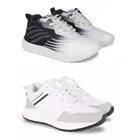 Sports Shoes for Men, Multicolor, Pack of 2 
