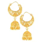 Oxidised Gold Plated Alloy Earrings for Women 