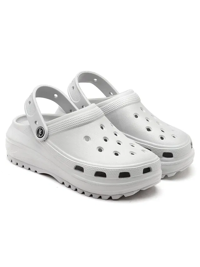 Clogs for Women (Grey, 5)