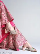 Shoetopia Heel Sandals Gold IND-8