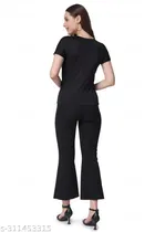 Half Sleeves Top & Bottom Set for Women 