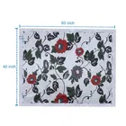 PVC Printed Waterproof Rectangle 4 Seater Table Cloth 