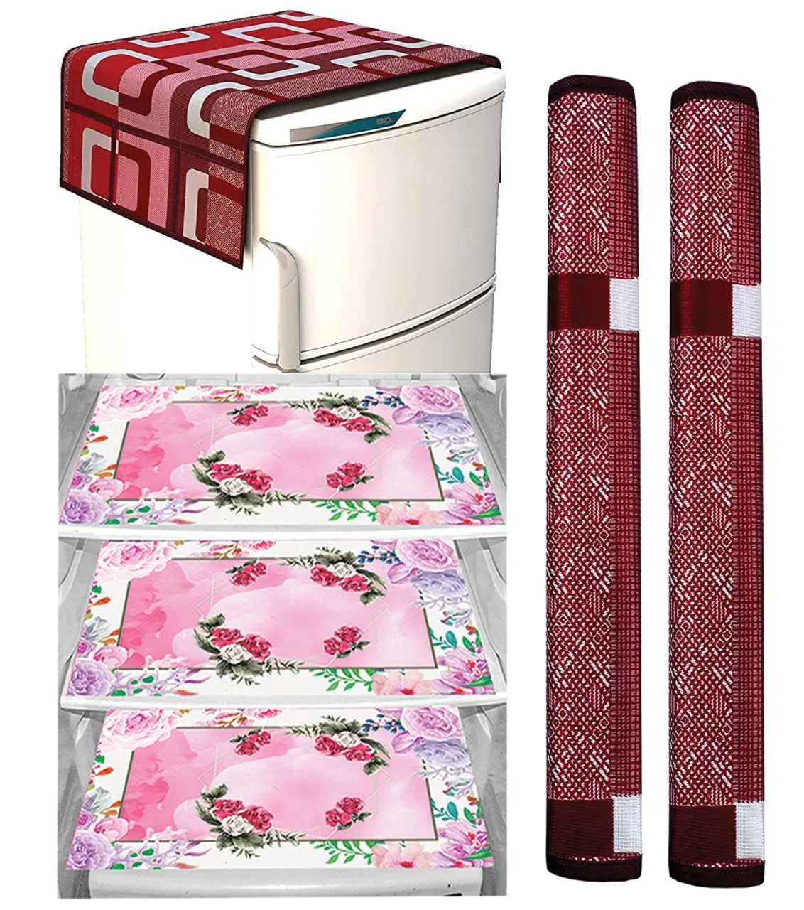 Refrigerator Covers (Red) (A-6)