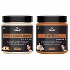 Natural White Sandalwood & Garlic Powder for Skin & Hair 
