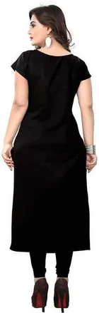 AK Fashion Mall Women Crepe Kurti 