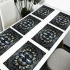 PVC Printed Dining Table Placemats 