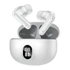 PODS TWS Earbuds with Battery Display (White+Grey)(Pack of 1)