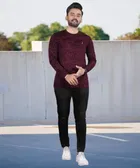 Full Sleeves Printed Men T-Shirt 