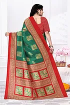 Cotton Silk Abstract Saree for Women 