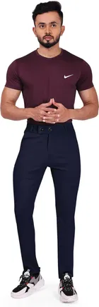 Lycra Blend Trouser for Men 