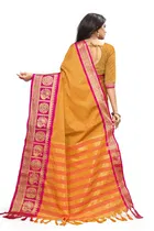 Cotton Embellished Saree for Women 