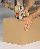 BOPP Self Adhesive Brown Tape,3inch or 72mm x 50 meters 