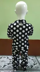 Crepe Full Sleeves T-Shirt with Pant Clothing Set for Kids 