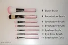 Combo of 7 Pcs Makeup Brushes & 2 Pcs Blenders 