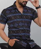 Half Sleeves Printed Shirt for Men 