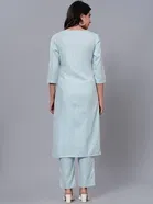 Rayon Printed Women's Kurta with Pant Set 