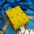 Chanderi Cotton Unstitched Dress Material for Women 