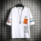Fashion Globe Round Neck Half Sleeves T-Shirt For Men 