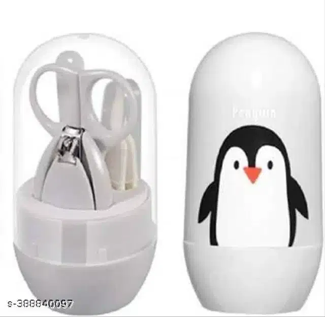 Plastic Manicure Pedicure Care Kit for Infants (White)
