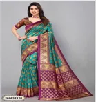 Art Silk Printed Saree for Women 